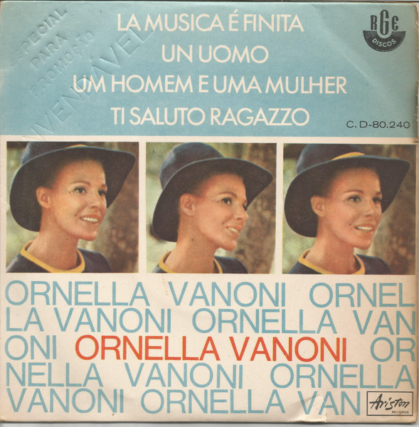 Ornella Vanoni - La Musica È Finita, Releases