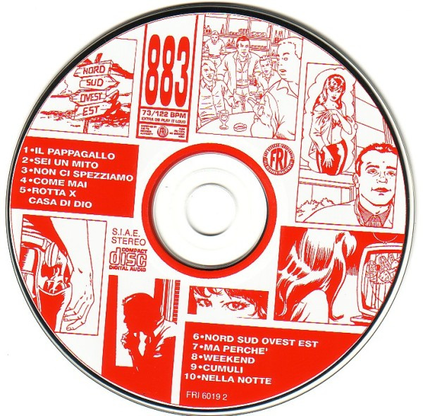 883 – Nord Sud Ovest Est (1993, CD) - Discogs