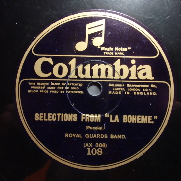 baixar álbum Royal Guards Band - Selections from La Boheme and Madame Butterfly