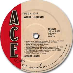 George Jones (2) - White Lightnin'