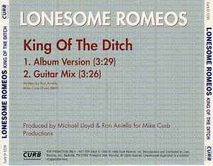 Lonesome Romeos - King Of The Ditch album cover