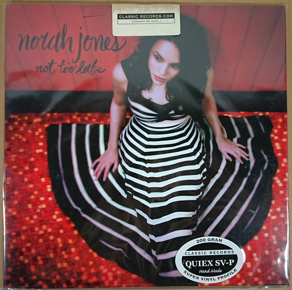 Norah Jones – Not Too Late (2007, 200gm, Gatefold Jacket, Vinyl 