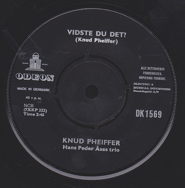 descargar álbum Knud Pheiffer - En Lille Pige I Flade Sko Vidste Du Det