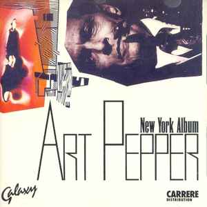 New York album : a night in Tunisia / Art Pepper, saxo a | Pepper, Art (1925-1982). Saxo a