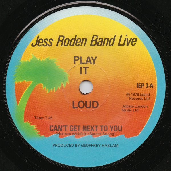 télécharger l'album The Jess Roden Band - Live