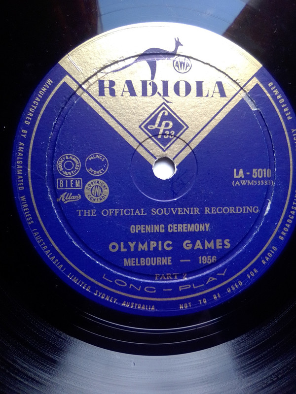descargar álbum No Artist - Opening Ceremony Olympic Games Melbourne 1956