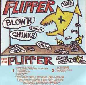 Flipper - Blow'n Chunks (Live) album cover