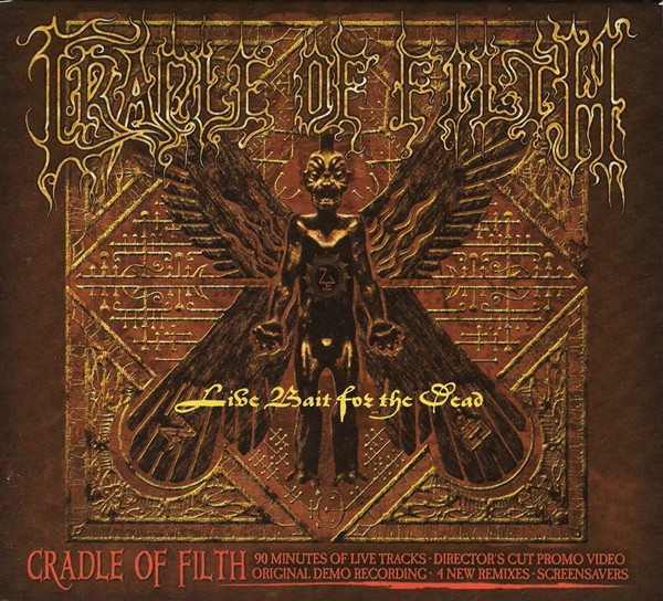 Cradle Of Filth – Live Bait For The Dead (2004, CD) - Discogs