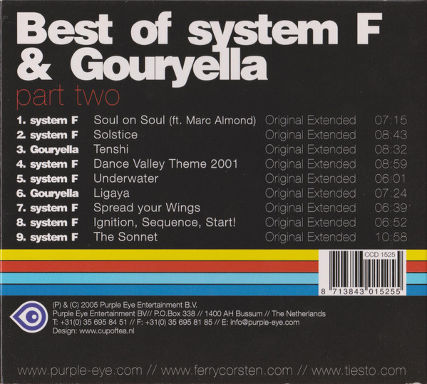 System F & Gouryella - Best Of System F & Gouryella (Part Two