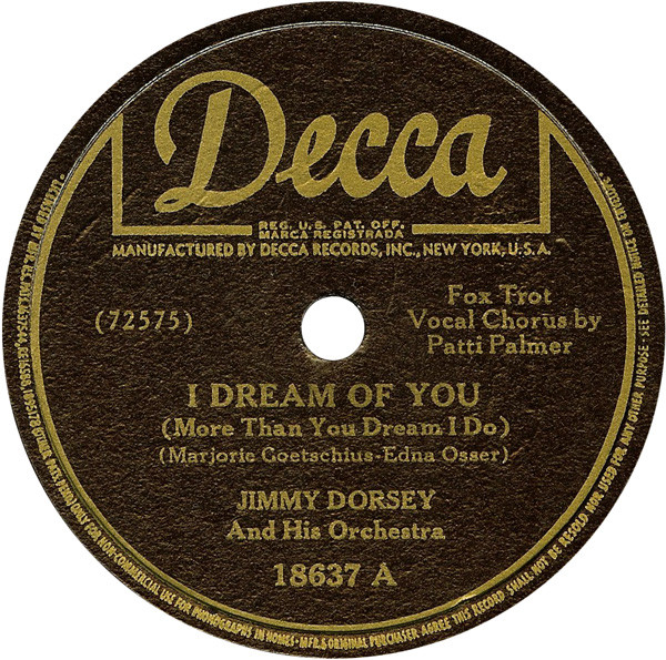 descargar álbum Jimmy Dorsey And His Orchestra - I Dream Of You Magic Is The Moonlight