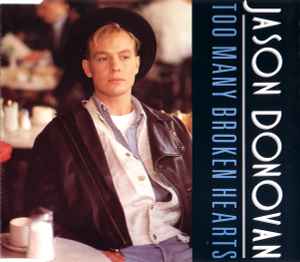 Jason Donovan - Too Many Broken Hearts album cover