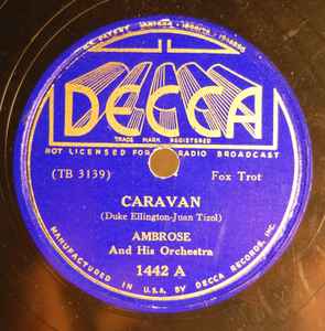 Ambrose & His Orchestra - Caravan / Twilight In Turkey album cover