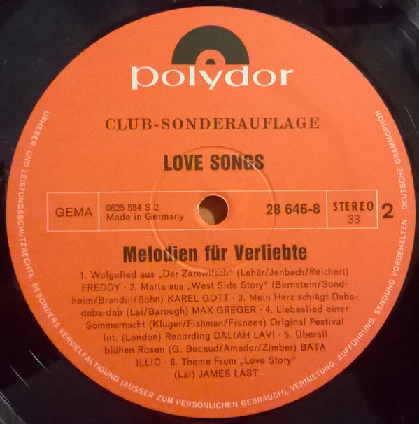 last ned album Various - Love Songs Melodien Für Verliebte