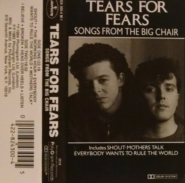 Tears for Fears - Songs from the Big Chair Lyrics and Tracklist