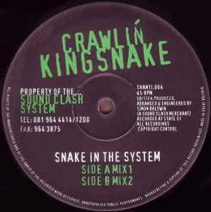 Crawlin' Kingsnake - Snake In The System album cover