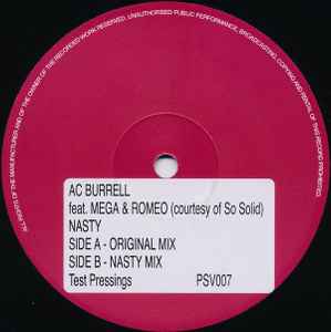 AC Burrell - Nasty album cover