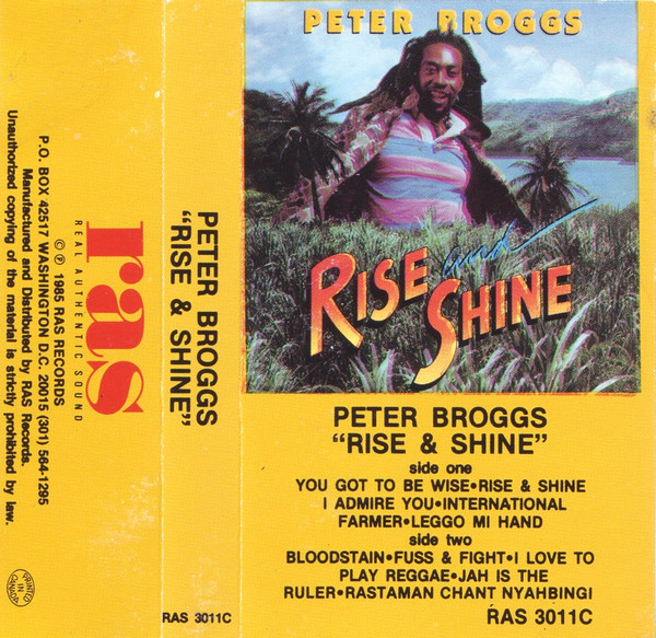 Peter Broggs – Rise And Shine (1985, Cassette) - Discogs