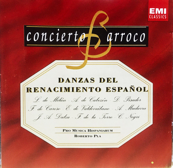 last ned album Conjunto Instrumental Pro Musica Hispaniarum, Roberto Pla - Danzas Del Renacimiento S XVI