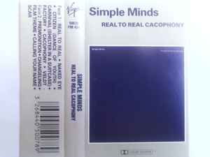 Simple Minds - Real To Real Cacophony. album cover