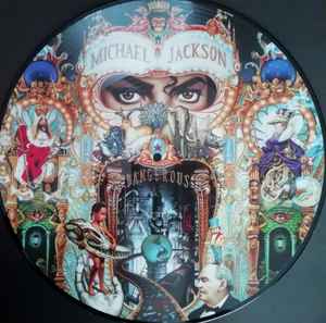 HITWAY MUSIC MICHAEL JACKSON - DANGEROUS PICTURE DISC 2LP VINILO HITWAY