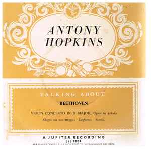 Antony Hopkins - Talking About Beethoven album cover