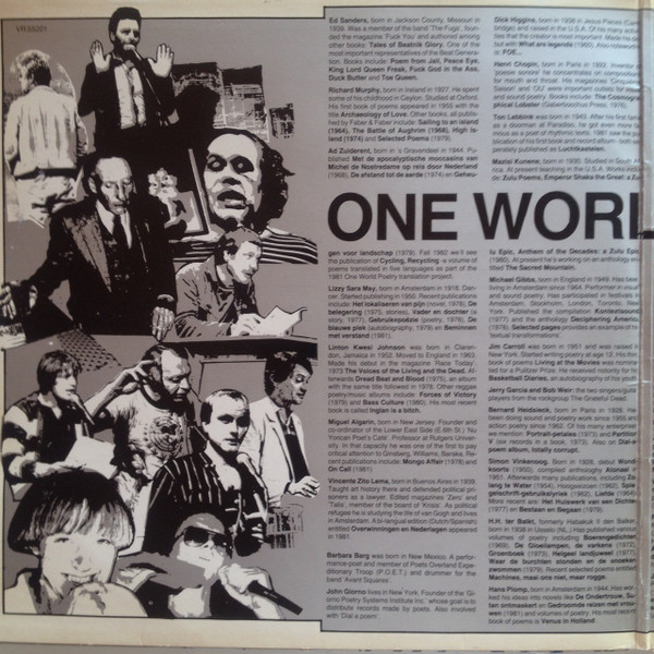 Various - One World Poetry | Milkyway Records (BF-211108-1A/B) - 3