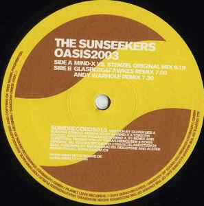 Portada de album The Sunseekers - Oasis 2003