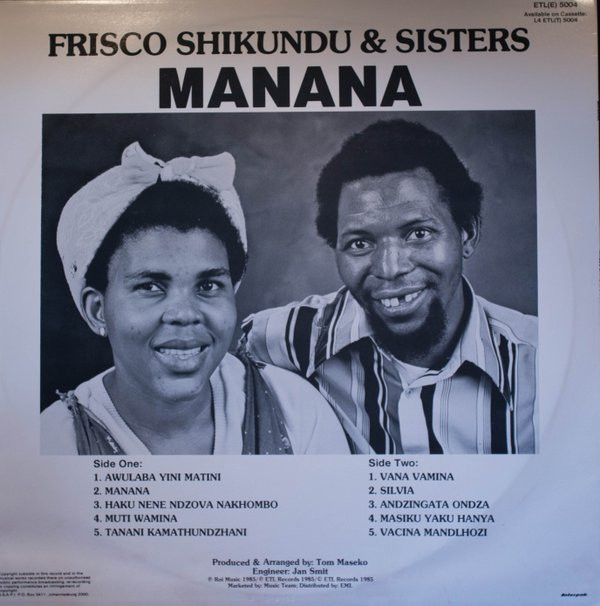baixar álbum Frisco Shikundu & Sisters - Manana