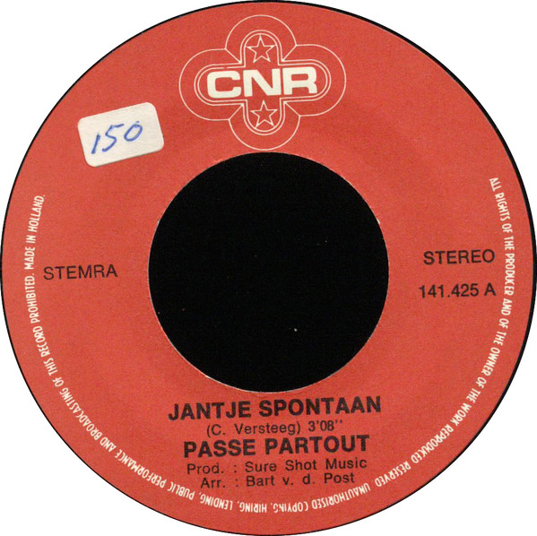 last ned album PassePartout - Jantje Spontaan