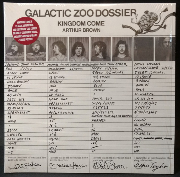 Galactic Zoo Dossier CD Highly Rated  Seller Great Prices 60768133525 Arthur Brown 