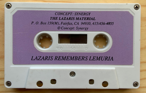 The Lazaris Material – Lazaris Remembers Lemuria (Cassette) - Discogs