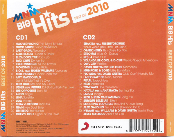 télécharger l'album Various - MNM Big Hits Best Of 2010