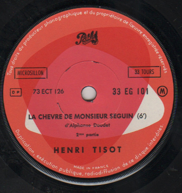 descargar álbum Henri Tisot - La Chèvre De Monsieur Seguin