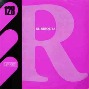 René Roussel - Rubriques album cover