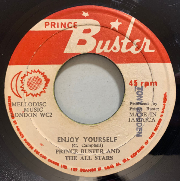 Prince Buster And The All Stars – Enjoy Yourself / Creation (Vinyl