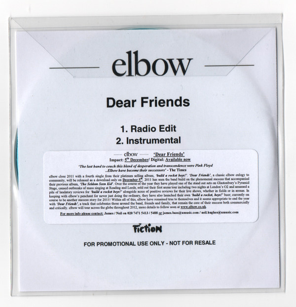 télécharger l'album Elbow - Dear Friends