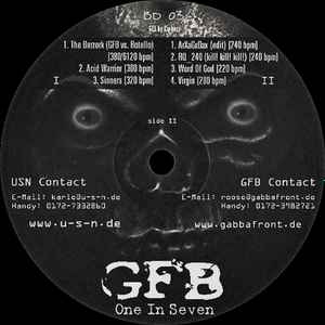 Gabba Front Berlin - One In Seven