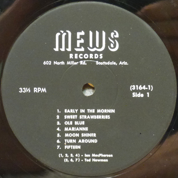 ladda ner album Ronnie Ryan, Mike Hance, Ted Newman , Ian Macpherson - A Night At The Mews