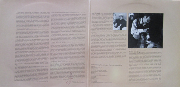 Album herunterladen Arnaud Vaughan Williams Grainger Frederick Fennell The Cleveland Symphonic Winds - Frederick Fennell The Cleveland Symphonic Winds