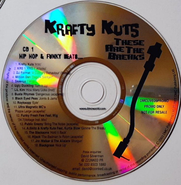 Krafty Kuts – These Are The Breaks (2003, CD) - Discogs