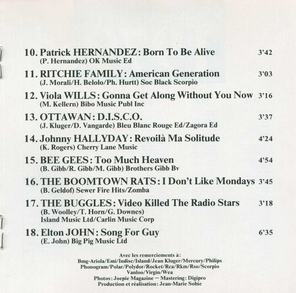 baixar álbum Various - Seventies Collection 1979 Ces Années Là