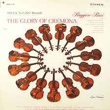 Ruggiero Ricci - The Glory Of Cremona - Ruggerio Ricci Plays 15 Famous Violins album cover