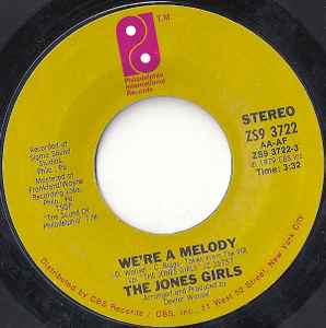 The Jones Girls – We're A Melody / This Feeling's Killing Me (1979