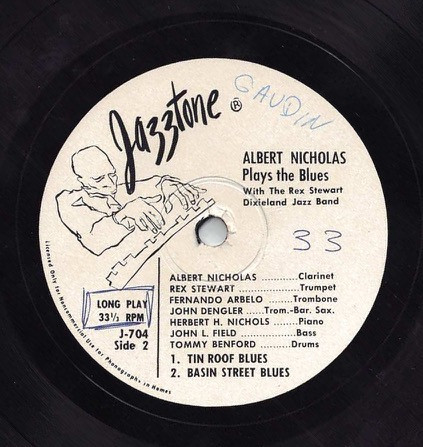 baixar álbum Albert Nicholas - Plays The Blues