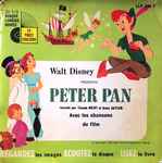 Cover of Walt Disney Présente Peter Pan, 1970, Vinyl