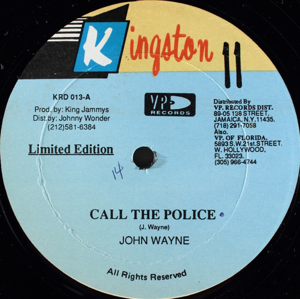 John Wayne – Call Di Police (Vinyl) - Discogs