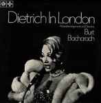 Cover of Dietrich In London, 1972, Vinyl