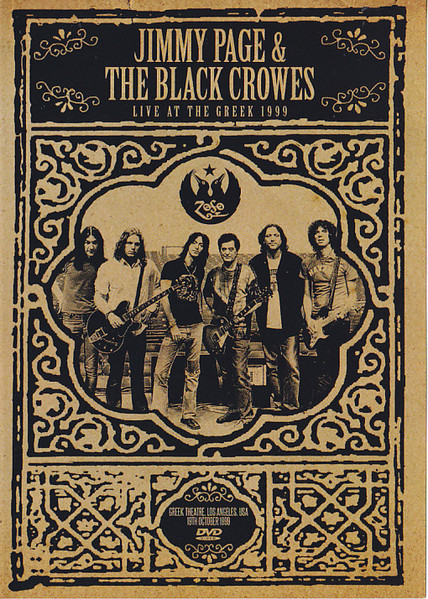 Jimmy Page & The Black Crowes – Live at the Greek 1999 (DVD) - Discogs