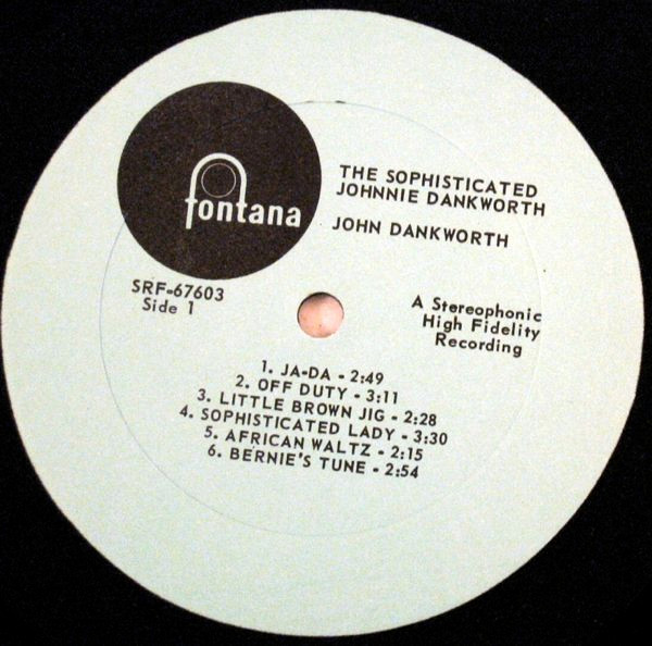 lataa albumi John Dankworth - The Sophisticated Johnnie Dankworth