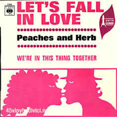 4BT Peaches & Herb Let's Fall In Love + For Your Love JAPAN MINI LP CD